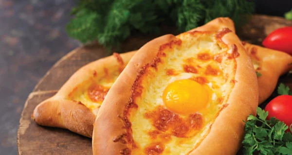 Khachapuri w/ egg