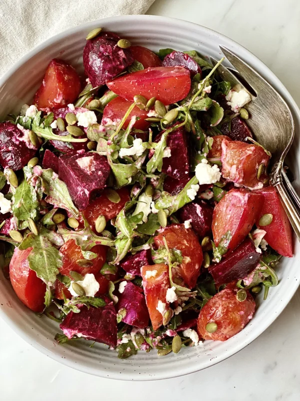 Beets fruity salad